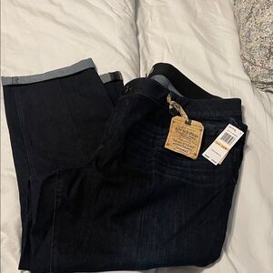 Democracy Women's Dark Blue Straight Leg Jeans